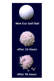 eco golf balls